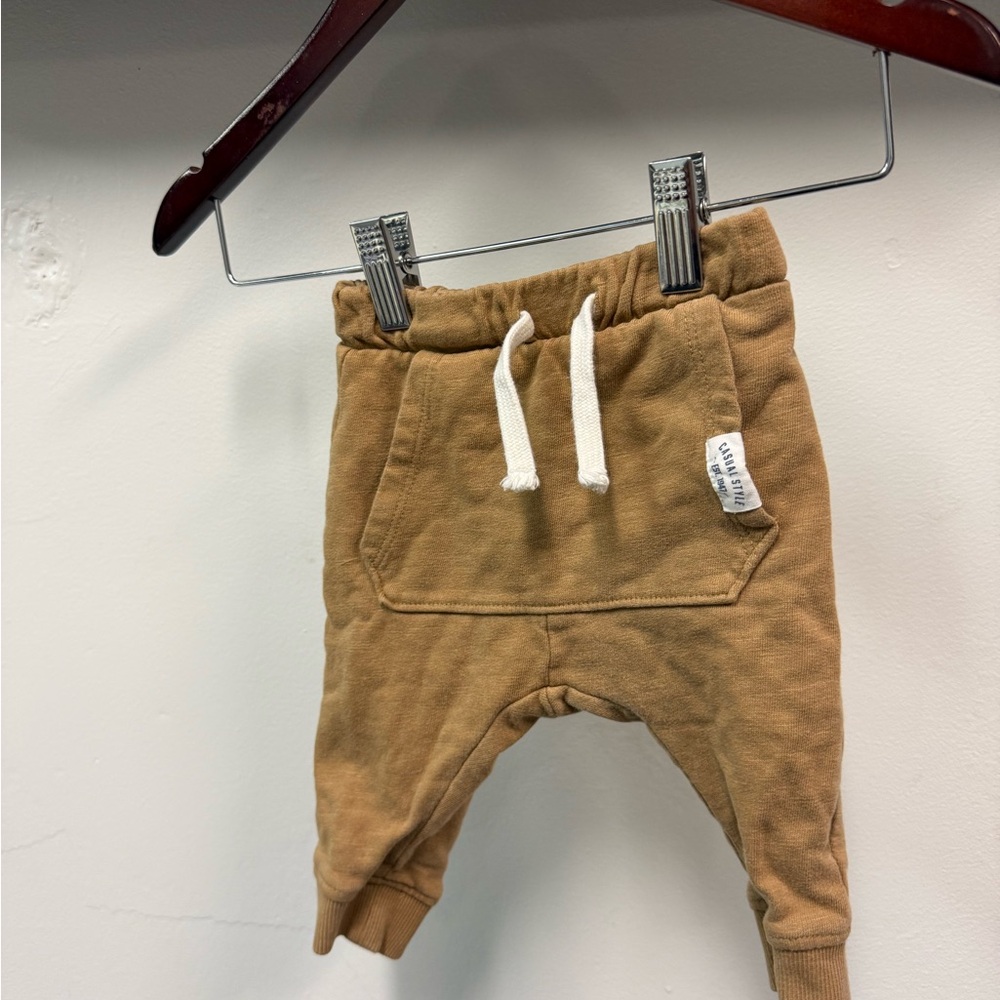 H&M Kids Tan Jogger Sweatpants